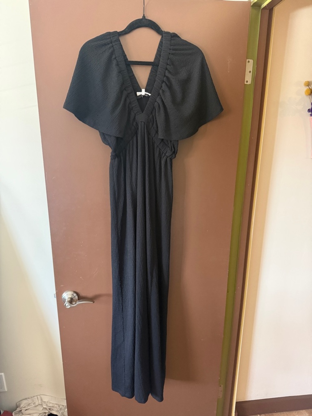 AEMI + Co Black Maxi Dress